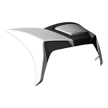 (オージーケーカブト) EXCEEDリアベンチレーション パールホワイト 577926