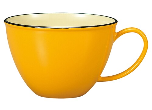 山中塗 ナチュール スープカップ マスタード M16051-2