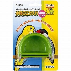 スドー 小鳥のエサ入れ 3個組セット 3個組セット 説明 ■かわいい小鳥の楽しいランチタイム ■エサ入れ、水入れ、ポレー粉入れに最適です ■適応鳥種 フィンチ、カナリア、セキセイインコなどの小型鳥種 商品コード62068137249商品名ス...