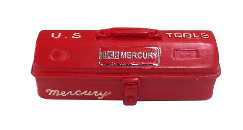 キーストーン(Key Stone) マーキュリー 3Dマグネット ツールボックス レッド サイズ:約W6 D2 H2.9 ME056715