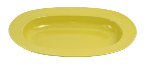 西海陶器(Saikaitoki) 波佐見焼 「 essence(エッセンス) 」 oval パスタプレート 直径27cm イエロー 14463