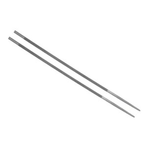 CoCud チェーンソーファイル 11/64"ファイル 歯9.65"全長 高炭素鋼ダブルカットシャープナー (用途:オブジェクト修理用) 2個セット