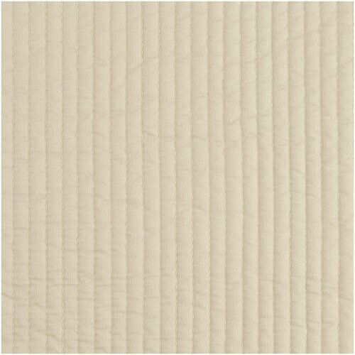 KIYOHARA ヌビ 生地 イブル キルティング 無地 約125cm巾×1mカット Col.N ナチュラル KOF53-1M