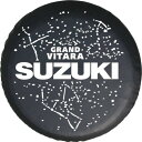 適用Suzukiスズキ車スペアタイヤカバー収納バッグソフトケース防水プロテクター14 15 16 インチフィットGrand Vitara XL-7 Jimny Samurai Sidekick SX4 (S: for C/R 25~27.3, SI-47: Constellation, Grand Vitara)
