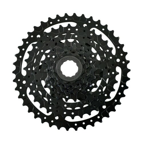 SunRace CSM680 Cassette 8 Speed 11-42T Cassette, Black, ST2409