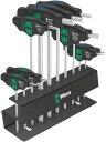 Wera(ヴェラ) 05004174001 | 自転車セット 6, T型ハンドルドライバーセット ラック付き, 10点