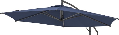 タカショー 日よけ EGプッシュハンギングパラソル 2.5m ネイビー　替布 ガーデンパラソル紫外線カット ..