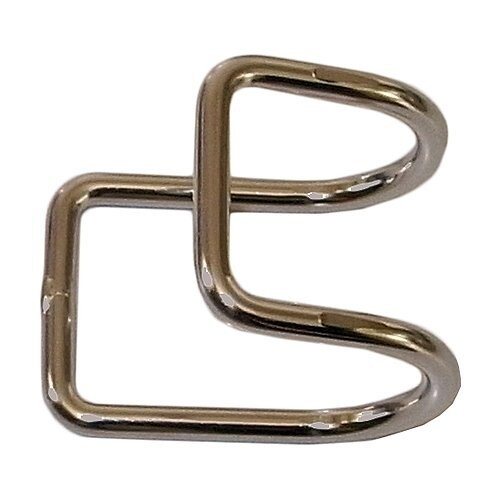 まつうら工業 平ゴムカーゴバンド用 広口フック 30mm巾用 50P