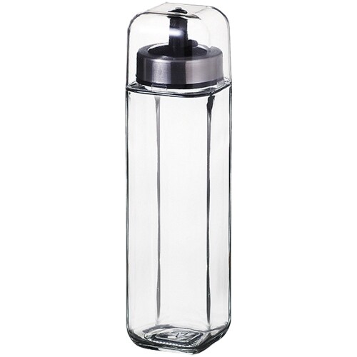 山下工芸 グラス オイル&ヴィネガー270スクエア 5.2×5.2×19.3cm 13997000