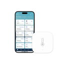 Aqara スマート 温湿度計 気圧計 室内 アカラ 温度計 湿度計 センサー Alexa スマホ 高精度 コンパクト 異常通知 HomeKit Google ...