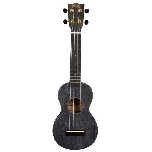 MAHALO (マハロ) ソプラノウクレレ スリムボディ 本体重量 約280g ブラック MS1 TBK(2)