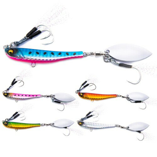 (青嵐ルアー) メタルジグ シーバス ルアー ヒラメ 青物 20g 30g 40g メタルジグ セット ただ巻きで釣れる サーフ タチウオ ライトジギング