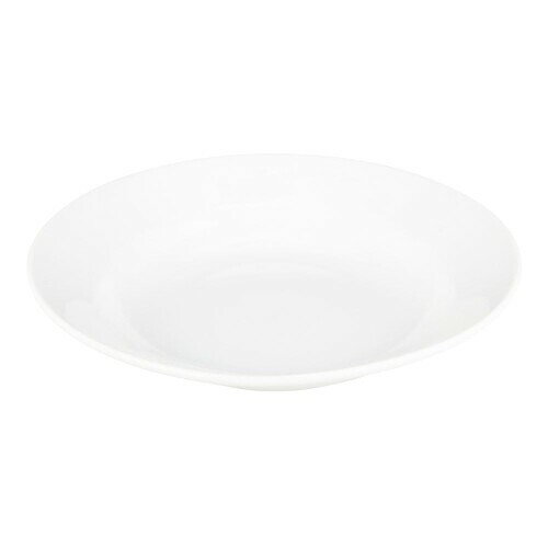 YAMATSU STANDARD (リム玉 21cm深皿) 汁もの おかず 中皿 サラダ 取り皿 食洗機 電子レンジ 陶磁器 業..