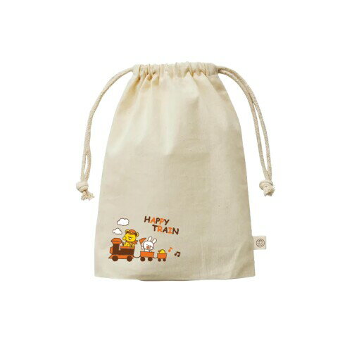 (ステッドファスト) 小物入れ ファンシー巾着袋 キッズ LP9639 TRAIN ー