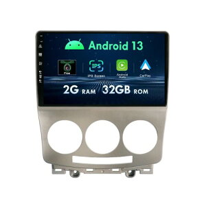 MISONDA MISONDA 9 インチ IPS Android 13 ユニバーサルカーラジオ Android GPS ナビゲーション WIFI Bluetooth マツダ 5 (2005-2009) WIFI Carplay ミラーリンク FM AM 2G + 32G