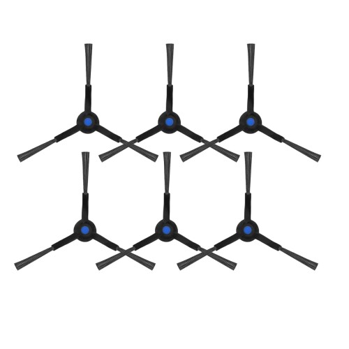 エコバックス DEEBOT MINI / T50 Pro / T50 Pro Omni / X8 Pro / X8 Pro Omni / X8 Omni 対応 サイドブラシ 6個セット 交換用 消耗品