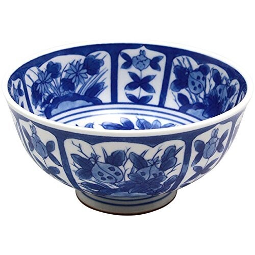 ランチャン(Ranchant) 2個セット 軽々茶碗 マルチ 1802-713982/Φ11.8x5.8cm 芙蓉手 VOC 波佐見焼 日本製