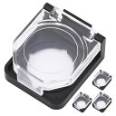 ULTECHNOVO 防水スイッチカバー 4×3.9x1.5cm プラスチック 耐水性 スイッチプロテクター 4個