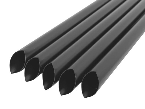 シバセ工業 ストロー わらおstrawバイオマス25 片先斜め 包装なし 200本 約[ファイ]10mm×21cm 日本製 黒 B781