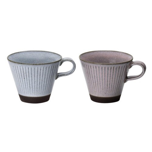 美濃焼 ペアマグ マグカップ 2個セット 約320ml 電子レンジ対応 陽だまり 四季 A 日本製 HDM-4004AT