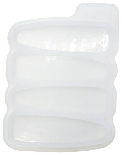 NASKA シリコンモールド ホログラム モザイク X7570B 完成サイズ約7cm×2cm×3mm