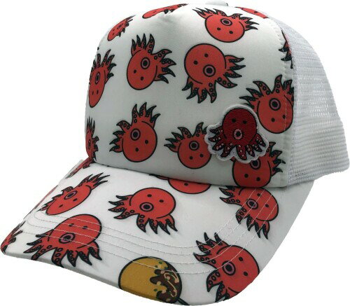 コヒナタ (Kohinata) ギョギョメッシュキャップ タコ (ホワイト) 品番:10410