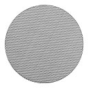 ACROPIX ユニバーサル3.5"スピーカーグリルメッシュ オーディオサブウーファー用 100x6.5mm フレームなし ブラッ ク - 1個入り