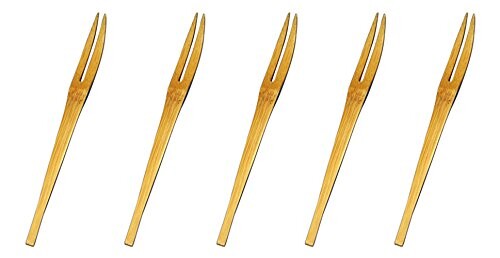 天然民芸竹 京フォーク 5ケセット AM-MJ243