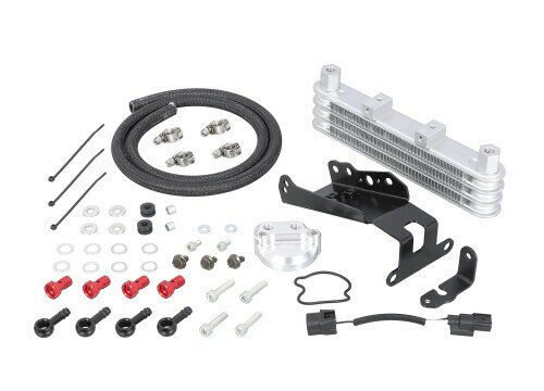 キタコ(KITACO) スーパーオイルクーラーキット 3段コア (フレーム下部マウント) モンキー125(JB03) 360..