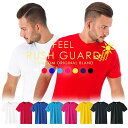 Feel フィール メンズ ラッシュガード シルキードライ ロイヤルブルー L ポリエステル100% 海水浴 日焼け防止