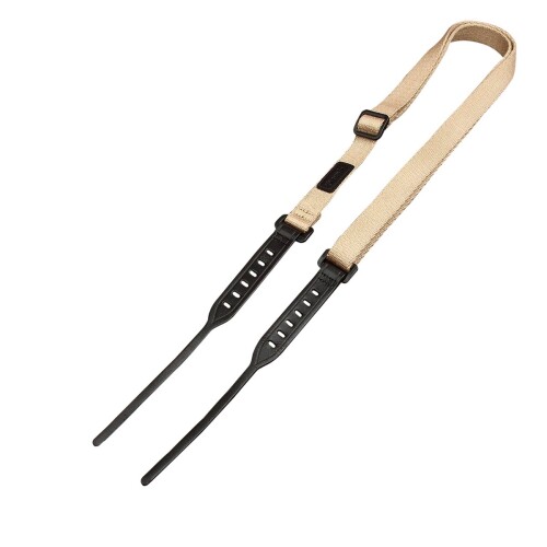 カムイン(cam-in) カメラストラップ SCCS002 汎用 長さ調整可能 J0209 ベージュ コットン CAM1829