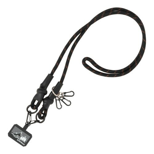 (サウノアーズ) スマホショルダー ブラック P016C