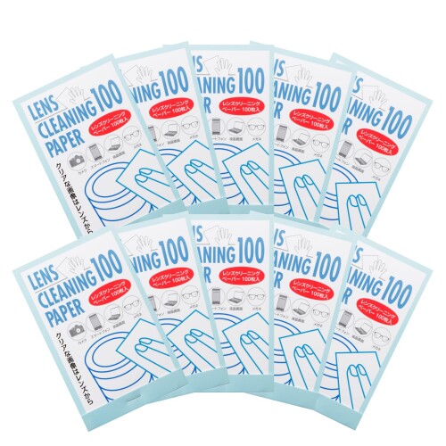 エツミ レンズクリーニングペーパー お買い得 100枚入×10セット 130×75mm V-9273