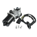 Motoforti ウインドシールドワイパーモーター、フロントワイパーモーター、Chevyに対応コロ ラド2004-2012用、メタル、ブラ ックシルバートーン