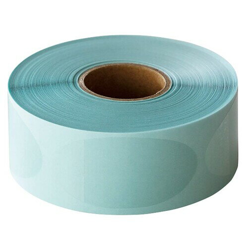 ヘッズ 日本製 シール 5×2.6cm クリア 500枚 指紋が目立たない透明ロールシール 封止め 封かん HEADS MM-3RS(3)