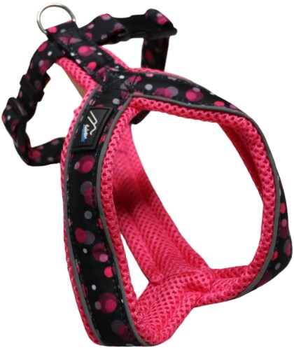 (hakusan) ハクサン ジャパンデザイン・メッシュY型ドットハーネス (ピンク, 45)