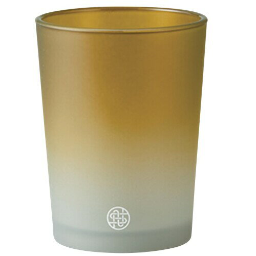 割れにくい うがい 歯磨き コップ タンブラー 約280ml MUSUBI ぼかし MOKURAN 木蘭 イエロー 23−461167