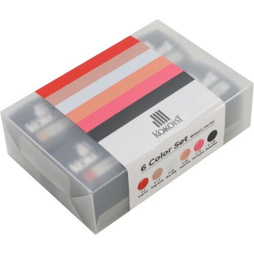 KOKOIST カラージェル6色セット1 Basic Series