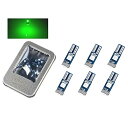 1797 メーター球 T5 LED パネル球 エアコン球 グリーン 緑 LEDバルブ 車内 ダッシュボード メーター エアコンパネル インパネ 汎用 ウェッジ ...