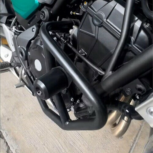 SHINKXMT エンジンガード ハイウェイクラッシュバー フレーム保護 ハイウェイクラッシュバー適用車種 Z650RS Z650RS Z650 RS アクセサリー 2022 2023 2024