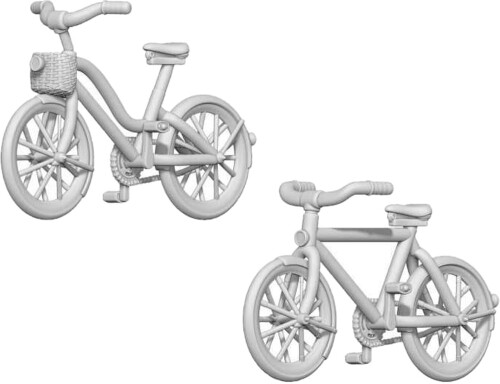 グリーンスタッフワールド(Green staff world) ノンスケール 3Dプリントセット 自転車 3Dプリンター製..