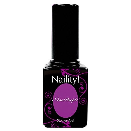 ネイリティ ジェルネイル ステップレスジェル 141 ネオンパープル 7g