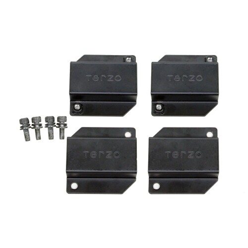 Terzo テルッツォ (by PIAA) ベースキャリア用 2個入（1セット分） ［スクエアバー専用］ ブラック 積..