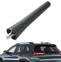 6.35CM ラジオカーアンテナブラックスタビーミニショートアンテナマストAM FMアンテナアンテナ用ホンダトヨタRAV4日産350zスズキAerioスイフトレクサスIS300 RX3(2)