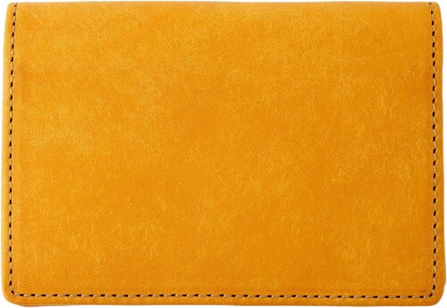 (スリップオン) カードケース 名刺入れ PB通しマチ名刺入れ A-IPV-7201 ナポリ(黄)