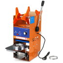 JTVTW カップ シーラー機 手動カップ シール機 カップ径95/90 カップ高さ17cm以下 300-500カップ/時 業務用 110V