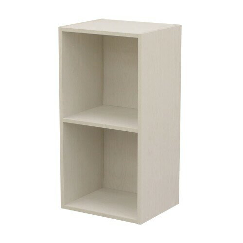 エイアイテック(AITECH)A4ファイルボックス2段 ホワイト AC-100 WH