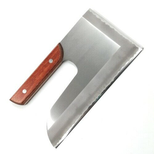 澤数馬『越前打刃物』宝馬 ステンそば切り包丁 弐型 240mm 合板柄