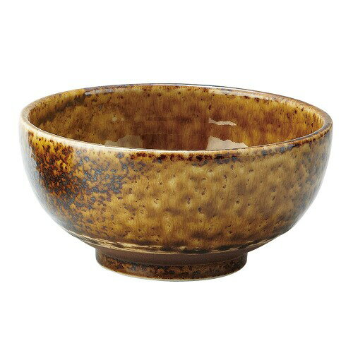 テーブルウェアイースト どんぶり（大） 17cm 窯変イラボ 和食器 丼 丼ぶり ボウル（アメ）