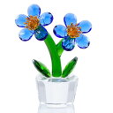 Qianwei クリスタルフラワー ガラス細工 枯れない花 造花 インテリア おしゃれ クリスタル 花 置物 誕生日 母の日 贈り物 結婚記念日 妻 プレゼント...